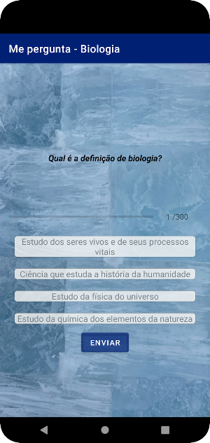 Me Pergunta! Biologia Screenshot 0
