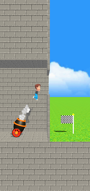 Jumping Cannon Boy Screenshot 1