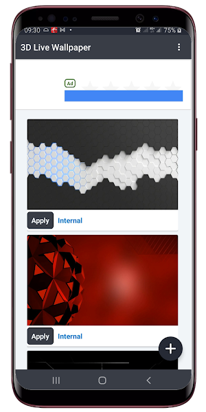 3D Live Wallpaper Screenshot 0