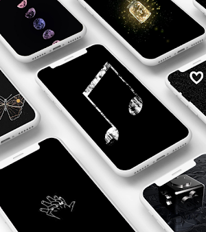 black wallpaper black pictures Screenshot 2
