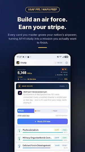 NextRank: Air Force Study Prep Screenshot 0
