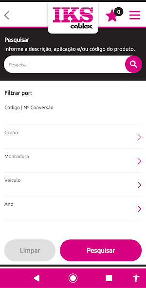IKS Cablex - Catálogo Screenshot 1