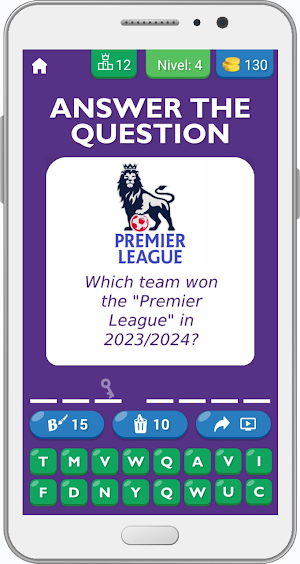Masters Football Quiz Screenshot 1