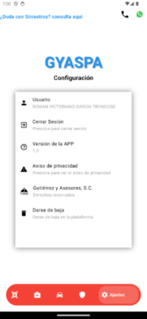 GYASPAPP Screenshot 3