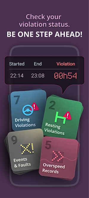 Tachopilot - tachograph app Screenshot 3