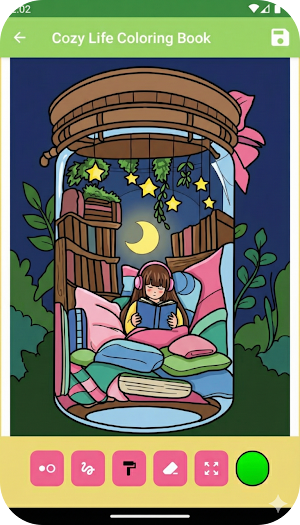 Cozy Life Coloring Book Screenshot 3