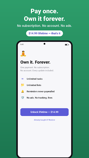 Calmdo: To Do List & Planner Screenshot 2