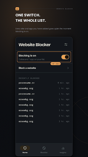 Website Blocker Screenshot 0