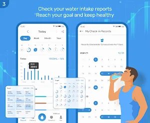 Health Tracker: Water Reminder Screenshot 3