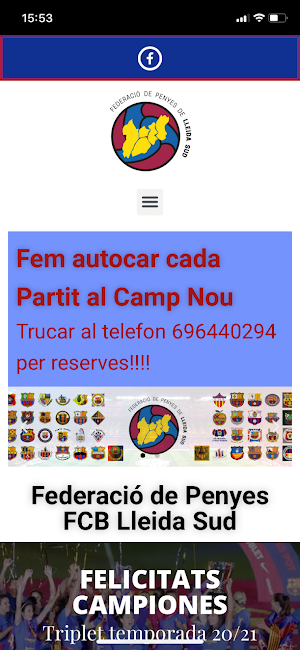 Penyes Fcb Lleida Sud Screenshot 1