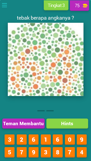 dana kaget tebak buta warna Screenshot 3