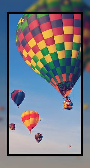 Hoot Air Balloon Wallpaper HD Screenshot 2
