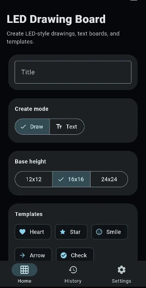 LED Drawing Board Screenshot 0