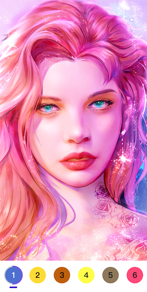 Coloring Game-Paint by Number & Coloring Book Screenshot 0