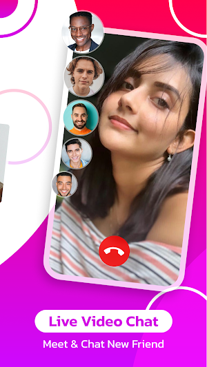 Girl Fake Video Call - GF Call Screenshot 1