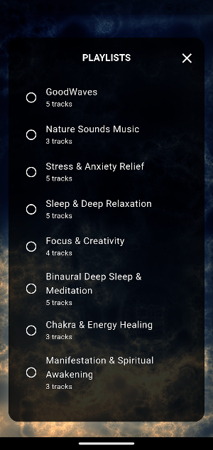 GoodWaves - Binaural Beats Screenshot 1