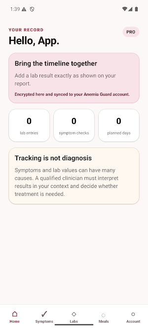 Anemia Guard Screenshot 3