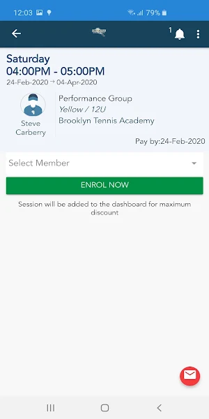 Brooklyn Tennis Academy Screenshot 2