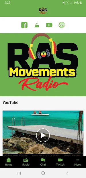 Ras Movements Radio Screenshot 1