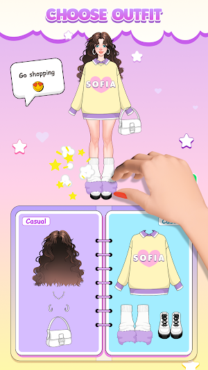 Paper Doll DIY: Dress Up Story Screenshot 2