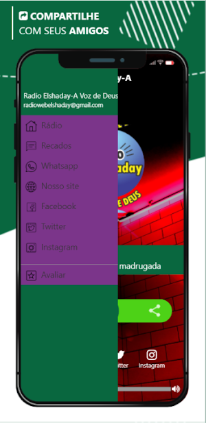 Web Radio Elshaday Screenshot 2