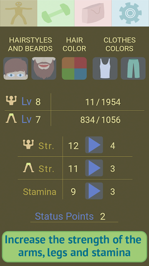 Muscle clicker 2: RPG Gym game Screenshot 2