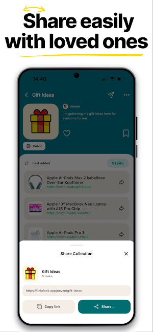 LinkDock Screenshot 2