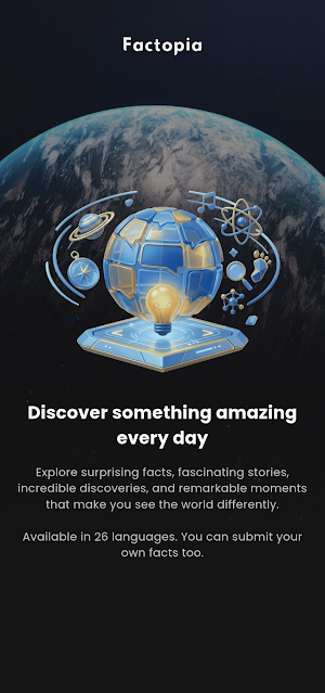 Factopia: Daily Facts & More Screenshot 0