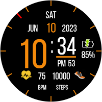 Iris22 Digital Watch Face