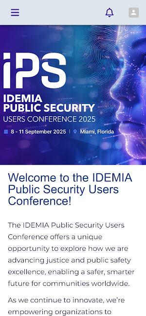 IPS Users Conference 2025 Screenshot 1