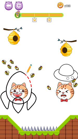 Dog vs Bee: Save The Dog Screenshot 3