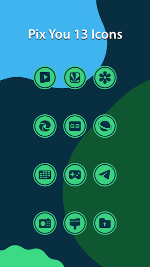 Pix You 13 Light Icons Screenshot 2