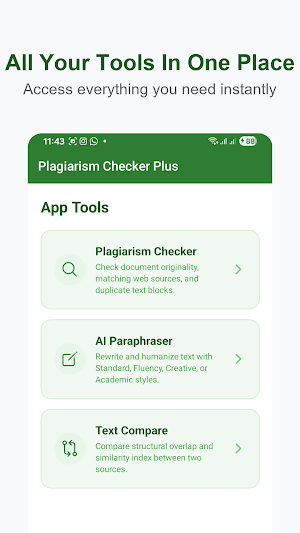 Plagiarism Checker  Plus Screenshot 0
