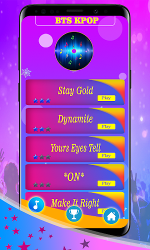 BTS Piano 🎶 kpop game Screenshot 0