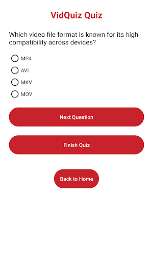 VidQuiz Screenshot 1