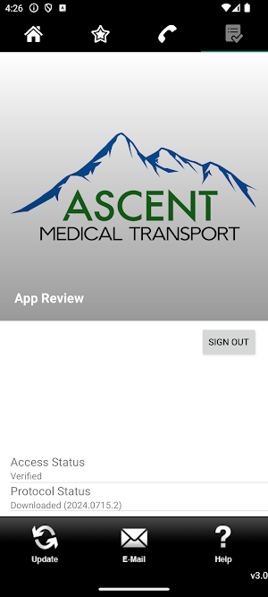 Ascent Medical Transport Screenshot 0