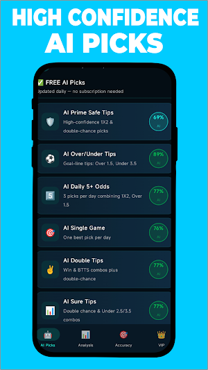 Footips: Football Predictions Screenshot 0
