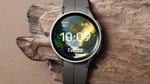 Forest Waterfall - Watch Face Screenshot 3