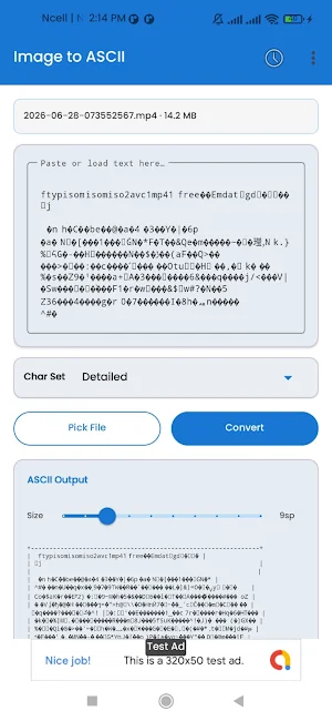 Image to ASCII Screenshot 2