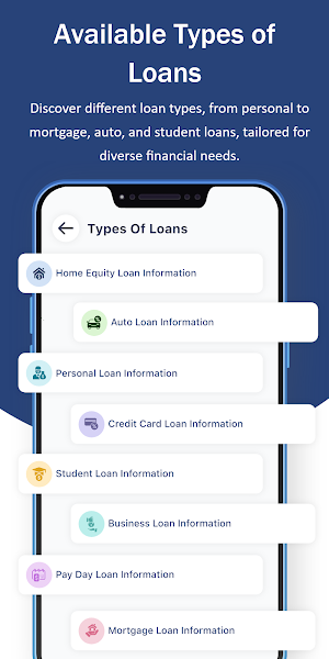 LoanKing - EMI Loan Calculator Screenshot 2