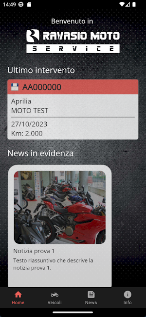 Ravasio Moto Service Screenshot 1