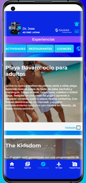 GILEAD APP Screenshot 2