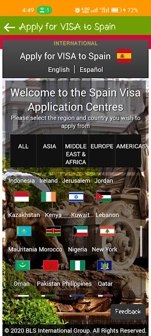Spain Visa Check And Apply Screenshot 2