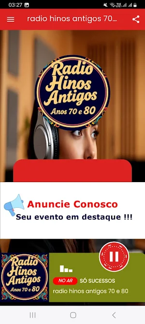 Radio hinos antigos 70 e 80 Screenshot 1