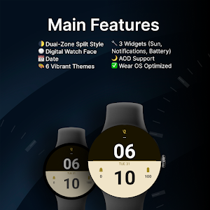 Split Face - watch face Screenshot 1