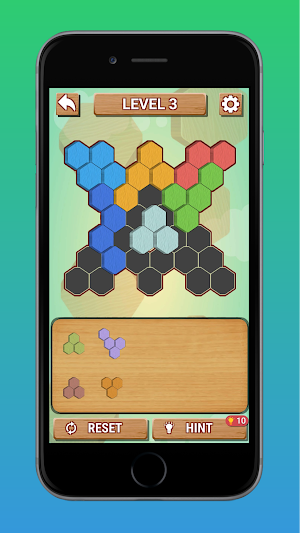Hexa Block Merge Puzzle Game Screenshot 2