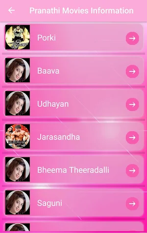 Pranitha Movies-Wallpapers,Puzzle Screenshot 1