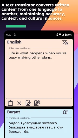 English Buryat Translate Screenshot 2