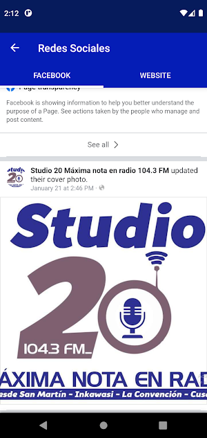 Radio Studio 20 Inkawasi Screenshot 3