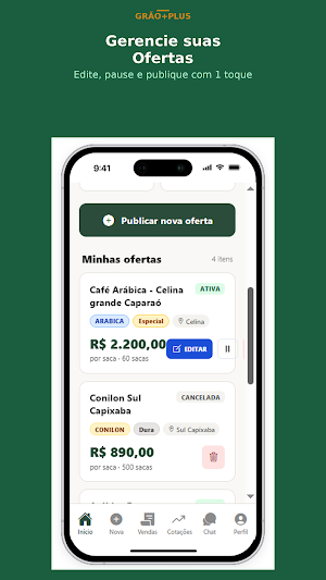 Grão+Plus: Café e Commodities Screenshot 2
